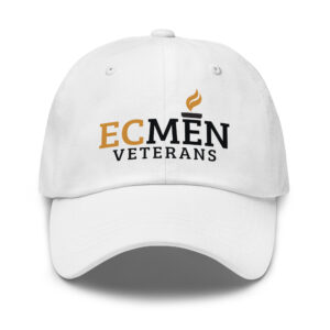 ECMen Essential Twill Cap - VETERANS EDITION (White)