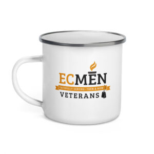 ECMen Outpost Enamel Camp Mug - VETERANS EDITION
