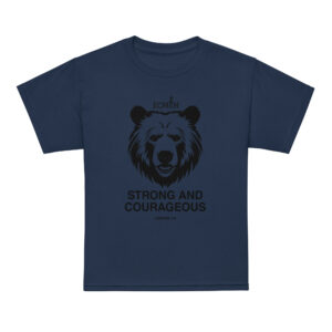 Wilderness Warriors "Strong and Courageous" Active Field Tee - Joshua 1:9