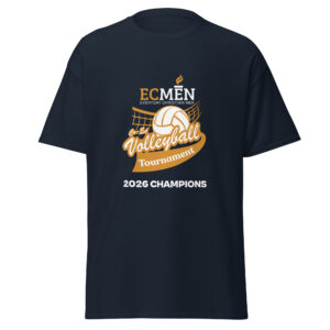 2026 ECMen Inaugural Co-Ed Volleyball Tournament Champs Tee